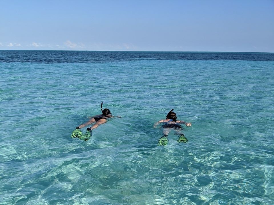 Snorkel-in-the-Caribbean-Sea---St.-Georges-Caye-Resort-Belize