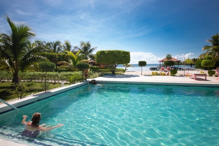 Fun-in-the-Sun---Poolside---St.-Georges-Caye-Resort-Belize